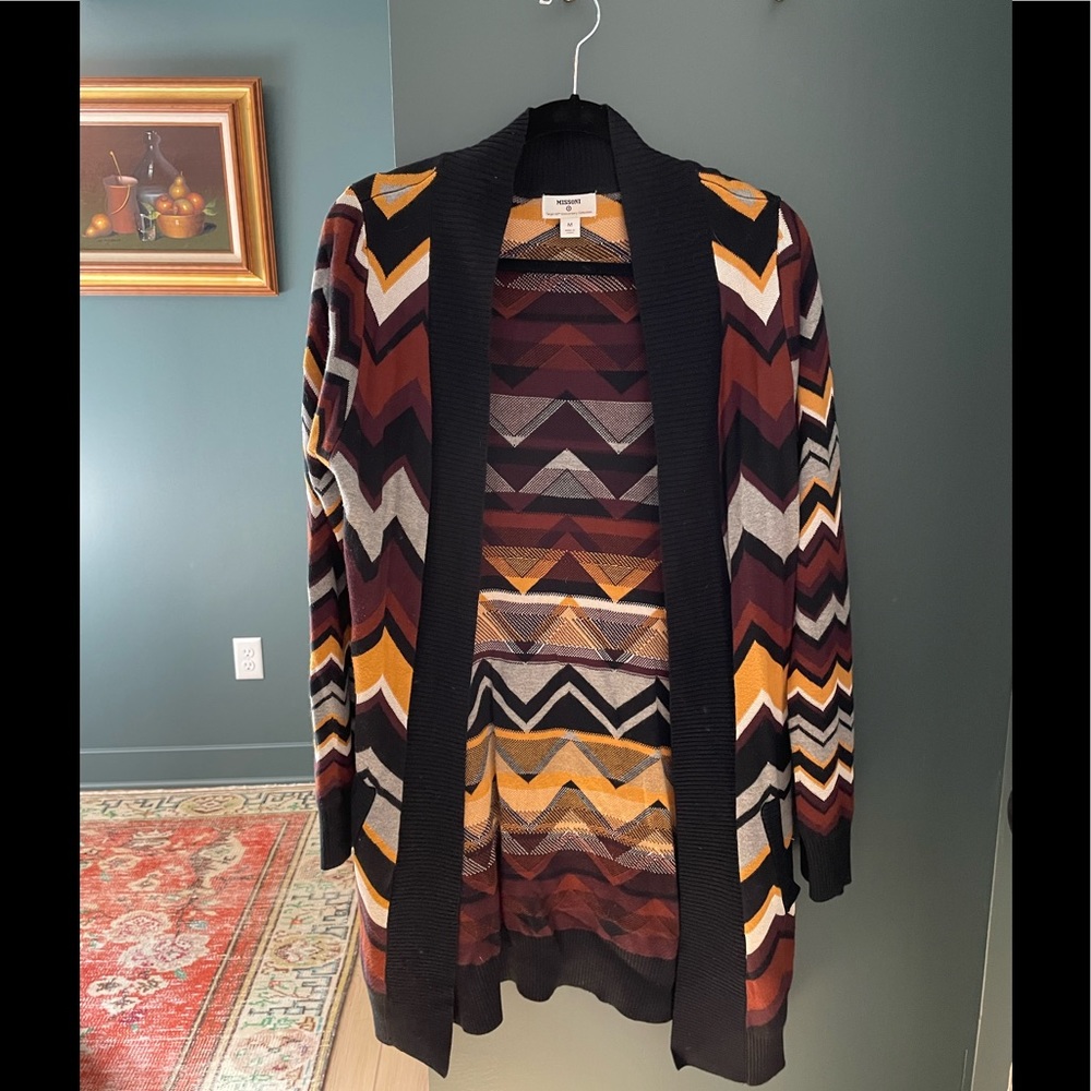 Missoni for Target Cardigan, Size Medium.